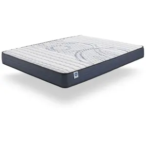 NATURALEX Matelas Perfectsleep 140x190 cm - Technologie Blue Latex et Mousse HR, Mémoire de forme - Réversible - 7 zones - Excellent Confort pas cher