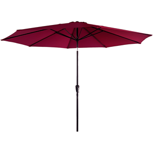 HAPPY GARDEN Parasol droit HAPUNA Ø3,30m fuchsia pas cher