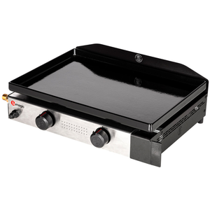 Plancha au gaz - SOMAGIC - SOLIA 200 - 2 brûleurs - 4,25kW - Métal pas cher