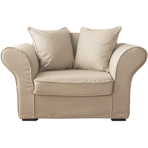 Happy Garden Fauteuil 1,5 Places En Tissu Beige