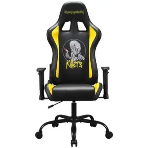 Comparateur de prix : Subsonic Chaise gaming Iron Maiden Killers, fauteuil gamer Noir taille L