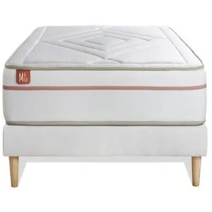 Matelas mémoire de forme BioVisco - Marmottes&Co - LE PAISIBLE 90x200cm - Confort équilibré - Coutil en TENCEL pas cher