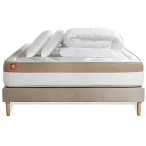 Pack matelas LE COSY 160x200cm Mémoire de forme - Ep. 30cm + sommier B... pas cher