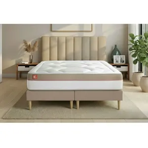 Pack matelas LE COSY 200x200cm Mémoire de forme - Ep. 30cm + double so... pas cher