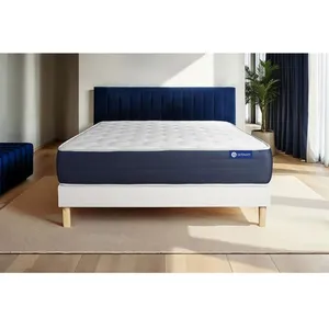 Actisom Ensemble Matelas Ressorts Ensaches Et Memoire De Forme Actifle... pas cher