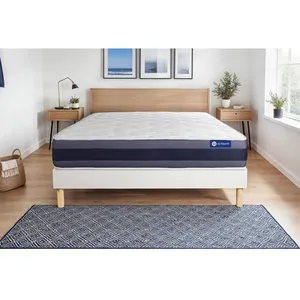 Actisom Ensemble Matelas Ressorts Ensaches+Memoire De Forme Actiflex M... pas cher