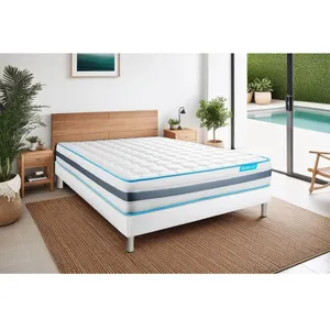 Bodycare Ensemble 180x200 Matelas Bodyflex Ressorts Ensaches Et Memoir... pas cher