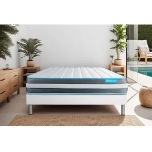 Ensemble sommier matelas 140x190 Bodyform Mémoire de forme - 20 cm - F... pas cher