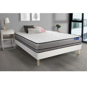 Actisom Ensemble Matelas Actimemo 140x190cm 2 Faces A Mémoire De Forme... pas cher