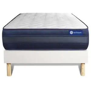 Actisom Ensemble Matelas Actilatex Tech 90x200 Memoire De Forme Maxi E... pas cher