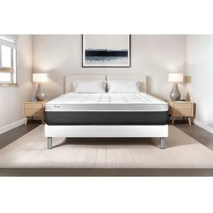 VITALIT Ensemble Vital Soft 180 X 200 Cm Sommier Kit Blanc pas cher