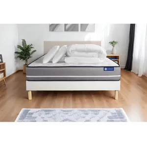 Actisom Pack Prêt A Dormir Matelas A Memoire Actimemo Pur 200x200cm 3z... pas cher