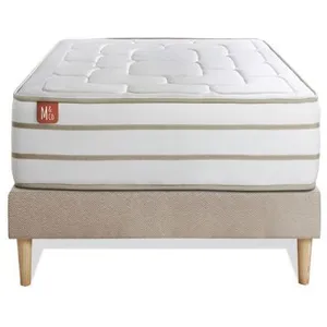 Matelas Mémoire de forme BioVisco - Marmottes&Co - LE DOUILLET 90x200cm - Blanc - Maxi épaisseur 26cm pas cher