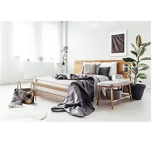 Ensemble LE RAFFINÉ 140x190cm Ressorts ensachés + Mémoire de forme Bio... pas cher