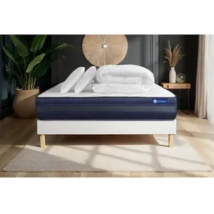 Actisom Pack Prêt A Dormir Matelas Actiflex Tech 140x200 Memoire De Fo... pas cher