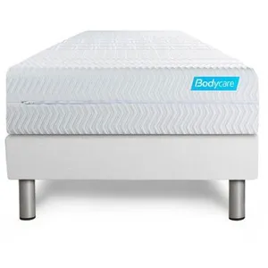 Ensemble sommier matelas - BODY CARE - BIOCARE - 90x200 cm - Mousse à mémoire de forme - 26 cm d'épaisseur pas cher