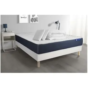 Actisom Pack Prêt A Dormir Matelas Latex Et Memoire De Forme Actilatex... pas cher