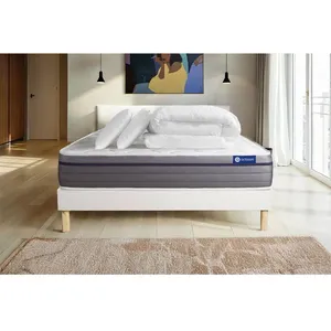 Actisom Pack Prêt A Dormir Matelas Memoire De Forme Actimemo Zen 160x2... pas cher