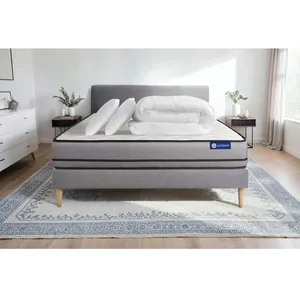 Actisom Pack Prêt A Dormir Matelas Actilatex 200x200cm A Mémoire De Fo... pas cher