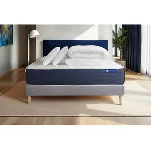 Actisom Pack Prêt A Dormir Matelas Latex Et Memoire De Forme Actilatex... pas cher