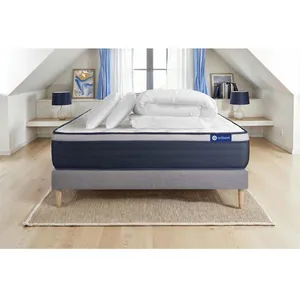 Actisom Pack Prêt A Dormir Matelas Latex + Memoire De Forme Actilatex ... pas cher