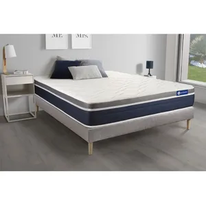 ACTISOM Ensemble sommier matelas 180x200 Actilatex confort - 26 cm - M... pas cher