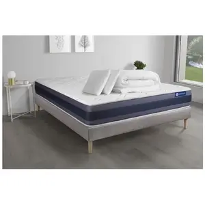 Actisom Pack Prêt A Dormir Matelas Latex + Memoire De Forme Actilatex ... pas cher
