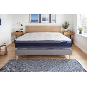 Comparateur de prix : ACTISOM Ensemble sommier matelas 160x200 Actiflex morpho - 24 cm - Equilibré - sommier kit gris