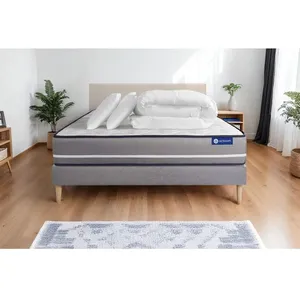Actisom Pack Prêt A Dormir Matelas Ressorts Ensaches Actiflex Pur 200x... pas cher