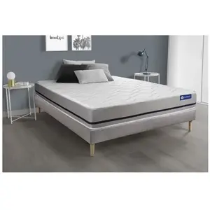Actisom Ensemble Matelas 90x200 Actiflex Soft 3zones De Confort + Somm... pas cher