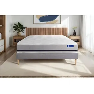 ACTISOM Ensemble matelas 140x200 ACTIFLEX SOFT 3zones de confort + som... pas cher