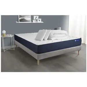 Actisom Pack Prêt A Dormir Matelas Actiflex Life 160x200 Ressorts Ensa... pas cher
