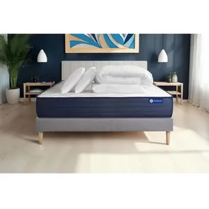 Actisom Pack Prêt A Dormir Matelas Actiflex Life 140x190 Ressorts Ensa... pas cher