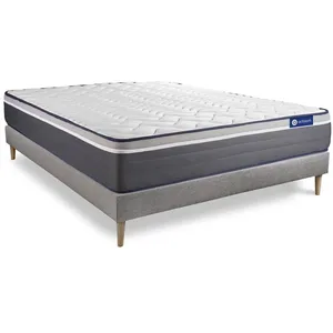 Actisom Ensemble Matelas Actilatex Plus 120x200 Latex+Memoire De Forme... pas cher
