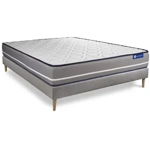 ACTISOM Ensemble matelas Latex + mémoire de forme ACTILATEX PUR 120x19... pas cher