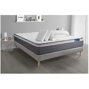 Actisom Pack Prêt A Dormir Matelas Actimemo Plus 160x200 Memoire De Fo... pas cher