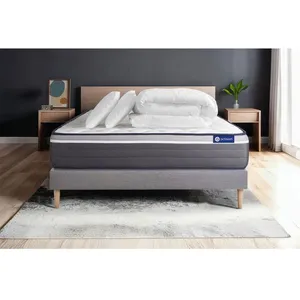 Actisom Pack Prêt A Dormir Matelas Actimemo Plus 140x190 Memoire De Fo... pas cher