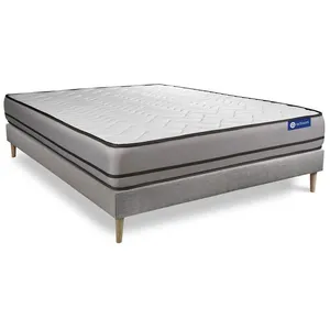 Actisom Ensemble Matelas Actiflex Night 120x190cm Ressorts Ensaches 3z... pas cher