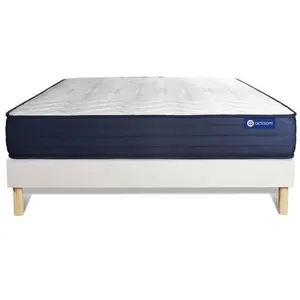 Comparateur de prix : Actisom Ensemble Matelas Actimemo Life 120x190 Memoire De Forme 5zones...
