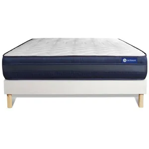 ACTISOM Ensemble matelas ACTIFLEX TECH 120x190 Mémoire de forme Maxi é... pas cher