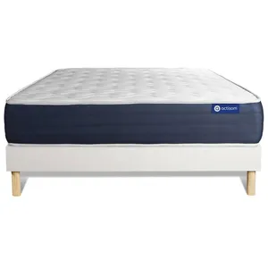 ACTISOM Ensemble matelas Ressorts ensachés et Mémoire de forme ACTIFLE... pas cher