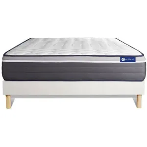 Actisom Ensemble Matelas Actilatex Plus 120x190 Latex+Memoire De Forme... pas cher