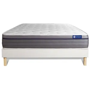 Actisom Ensemble Matelas Latex+Memoire De Forme Actilatex Zen 120x200 ... pas cher