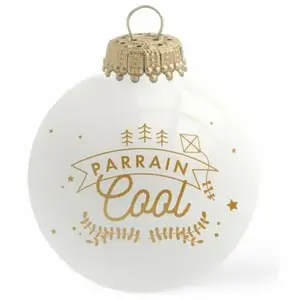 Baubels Boule de Noël Parrain cool pas cher