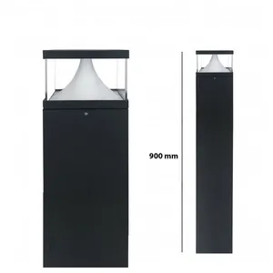 DELITECH Pilier led Extérieur Carré Transparent - 12 w - ip 65 - 900 mm Delitec... pas cher