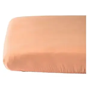Kadolis Drap housse Satin Peach (60 x 120 cm)Vendu parberceau-magique