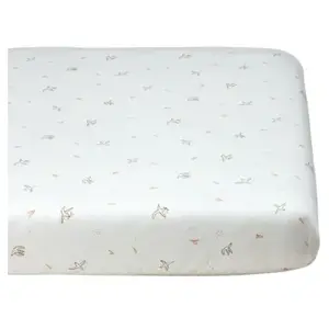 Kadolis Drap housse en coton bio L'Envolée (70 x 140 cm) pas cher