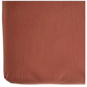 Kadolis Drap housse pur coton Terracotta (70 x 140 cm) pas cher