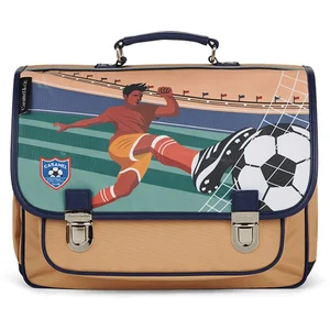 Schooltas CARAMEL & CIE CARTABLE 38 CM FOOTBALL CLUB Multicolour pas cher