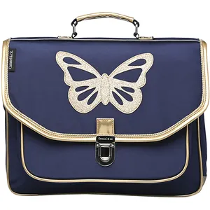 Cartable A4 primaire Blue Butterfly pas cher
